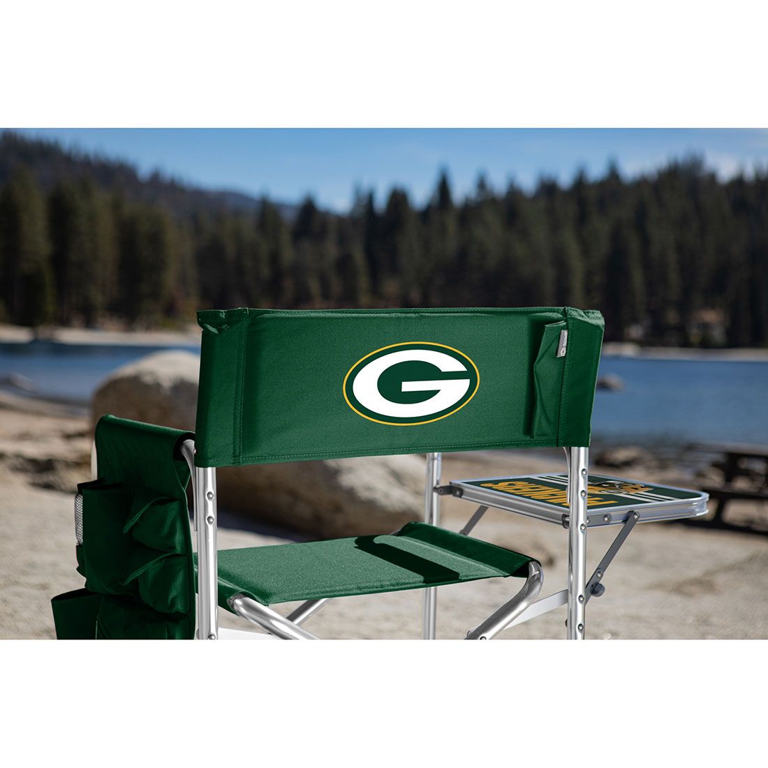 Packers Sports Chair with Table 5 Packers Sports Chair with Table