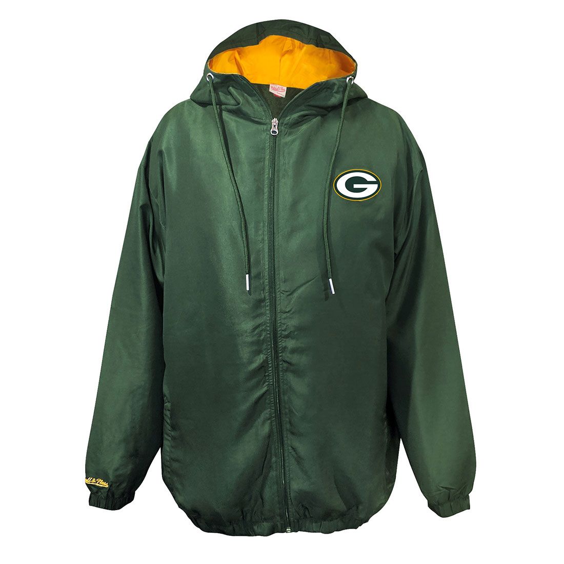 Packers Mitchell & Ness Big & Tall Wind Jacket