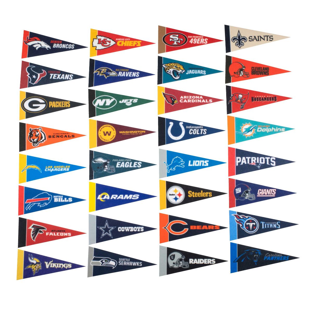 NFL Mini Pennant Set