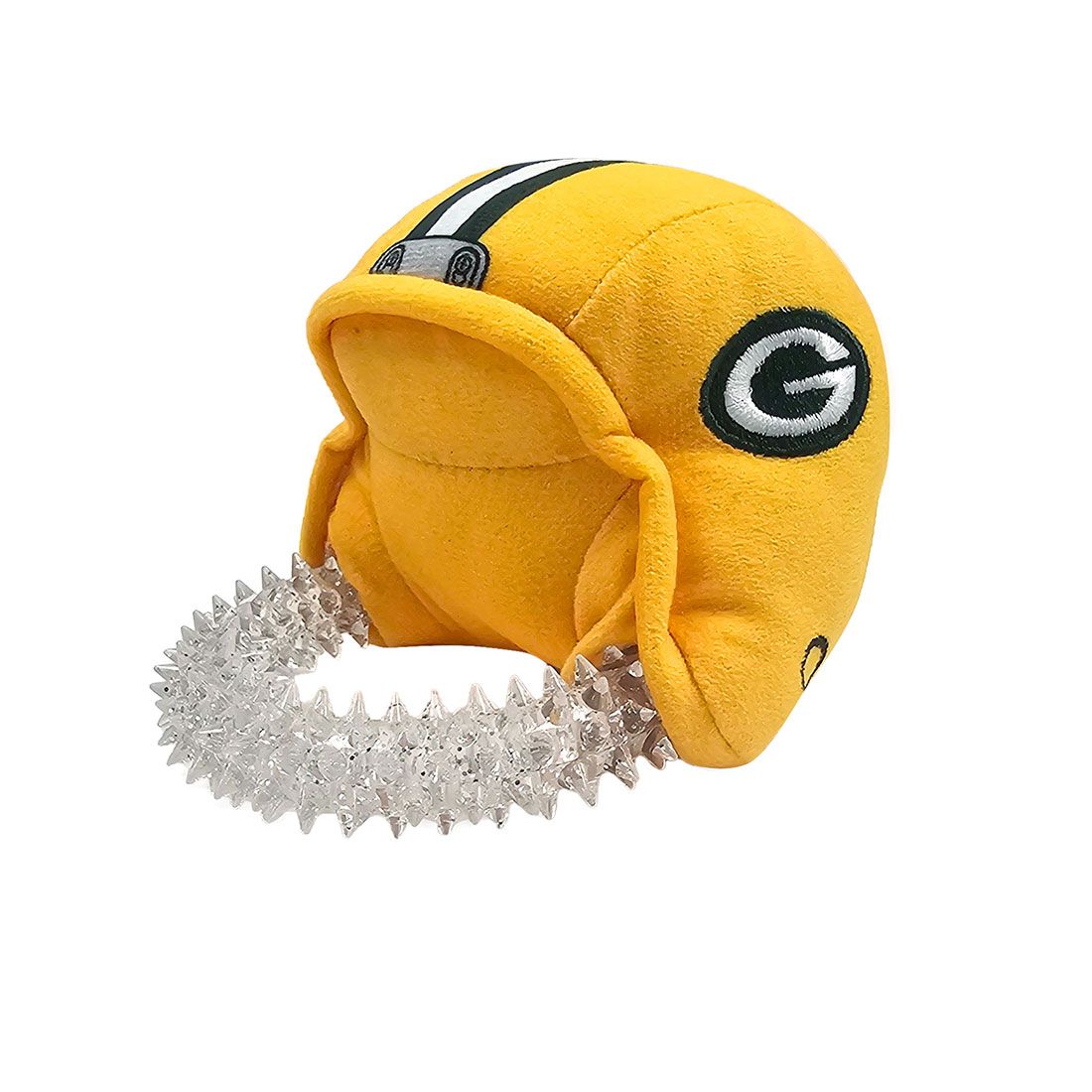 Packers Plush Helmet Dental Pet Toy