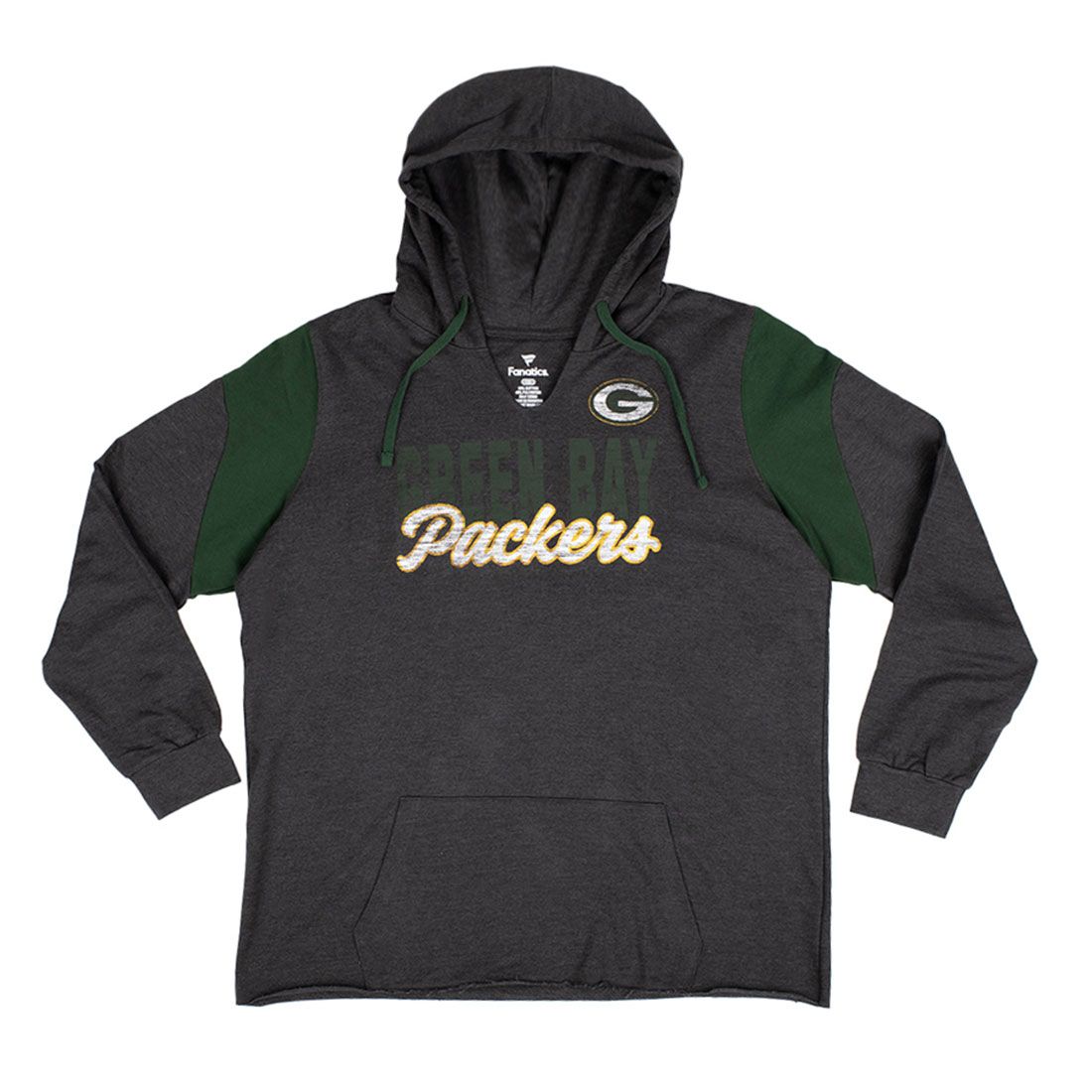 Packers Fanatics Womens Plus Size Raw Hem Hoodie 3 Packers Fanatics Womens Plus Size Raw Hem Hoodie