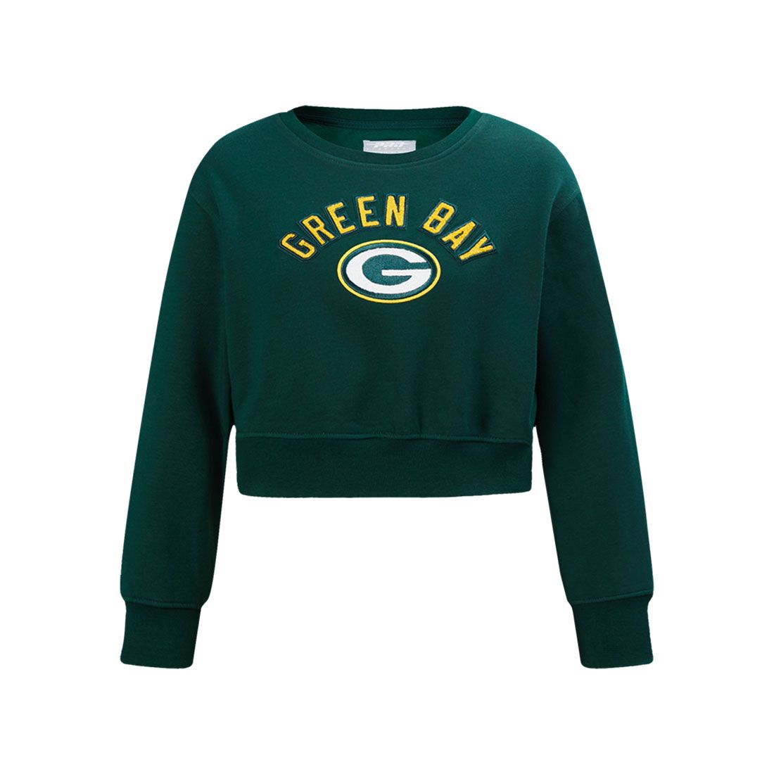 Packers Pro Standard Girls Classic Fleece Crew
