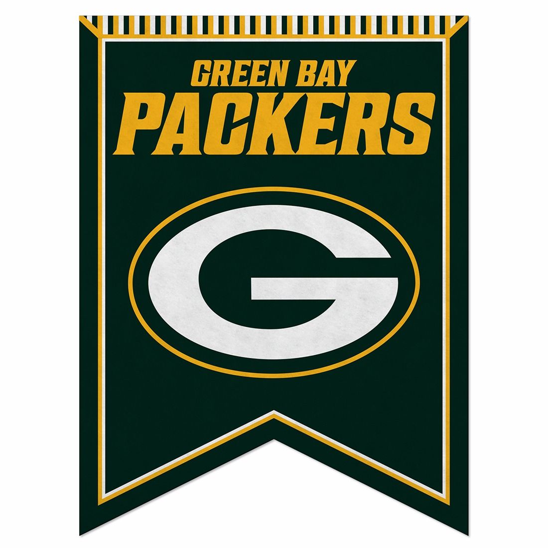 Packers Felt Rafter Pennant 2 Packers Felt Rafter Pennant