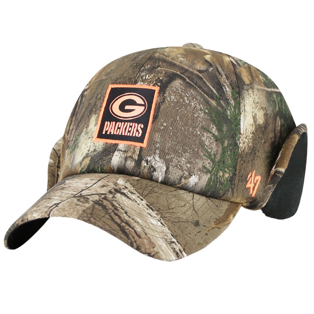 Packers '47 Realtree Ghillie Ear Flap Clean Up Cap