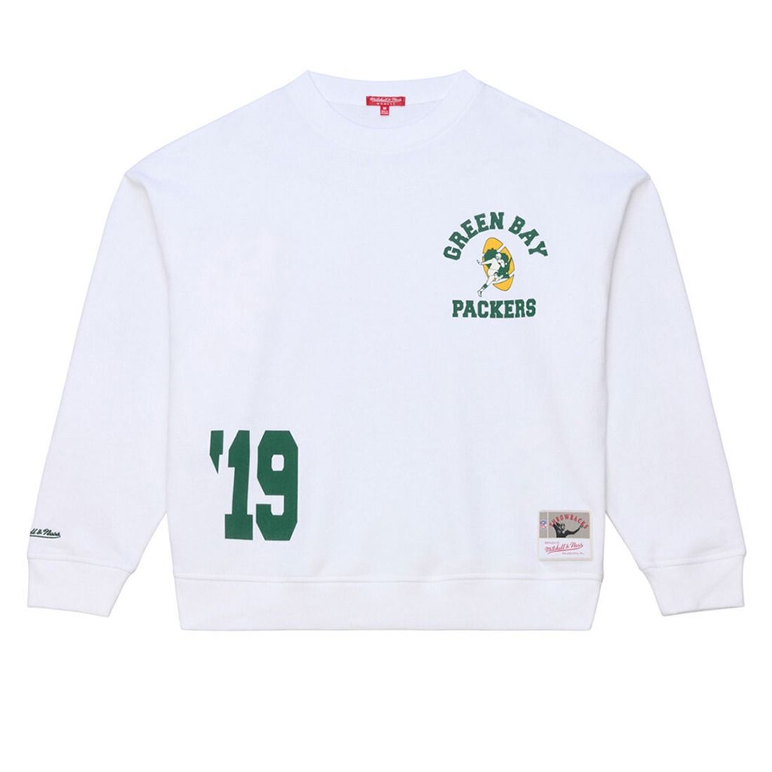 Packers Mitchell & Ness Womens Fleece Crew 10 Packers Mitchell & Ness Womens Fleece Crew