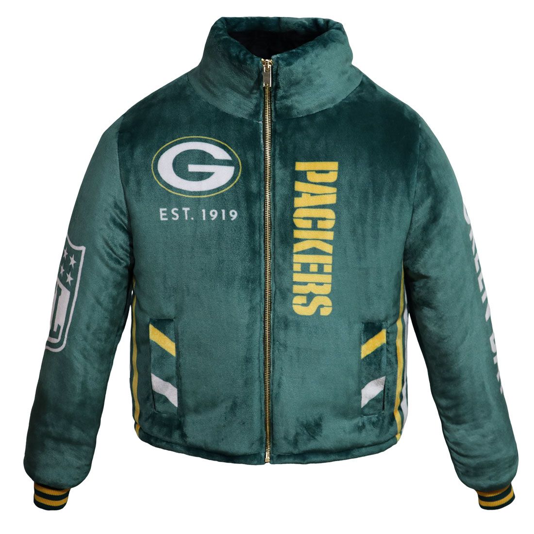 Packers Equihua Cobija Cropped Plush Jacket