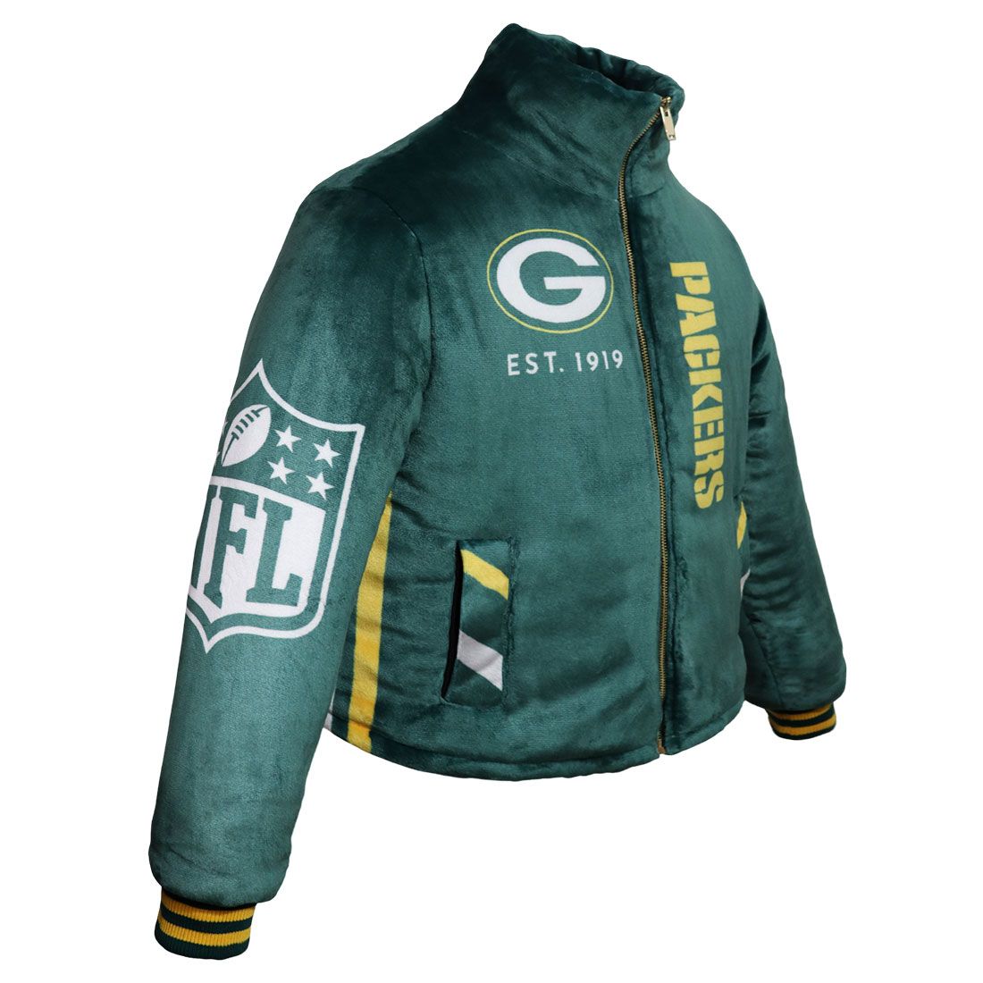 Packers Equihua Cobija Cropped Plush Jacket