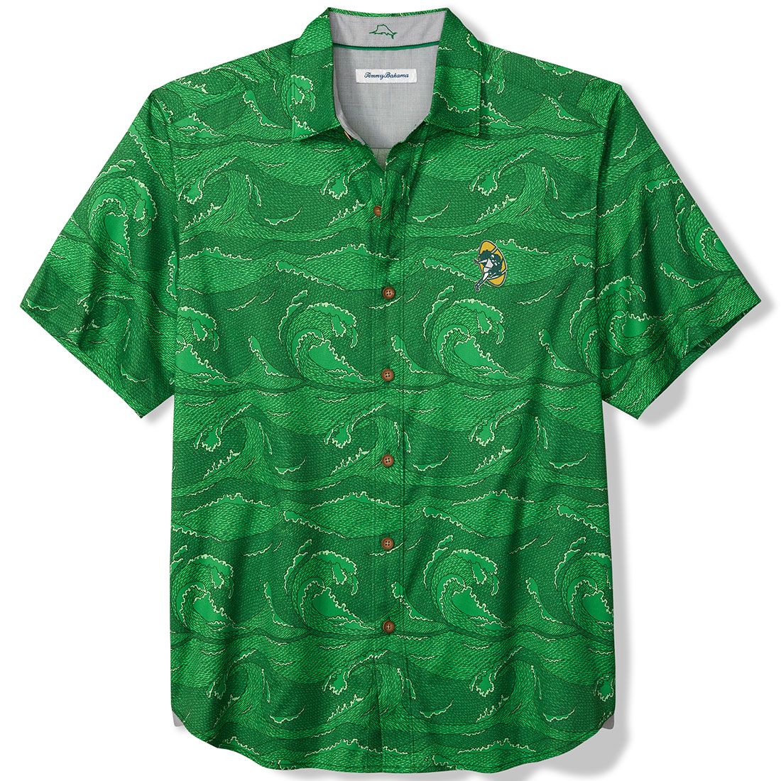 Packers Tommy Bahama Throwback Oasis Camp Shirt 13 Packers Tommy Bahama Throwback Oasis Camp Shirt