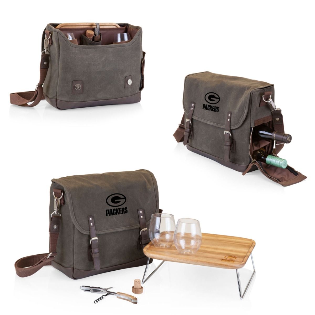 Packers Adventure Wine Tote 3 Packers Adventure Wine Tote