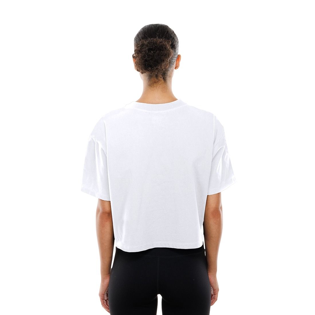 Packers New Era Womens Leisure Boxy Crop T-Shirt 2 Packers New Era Womens Leisure Boxy Crop T-Shirt