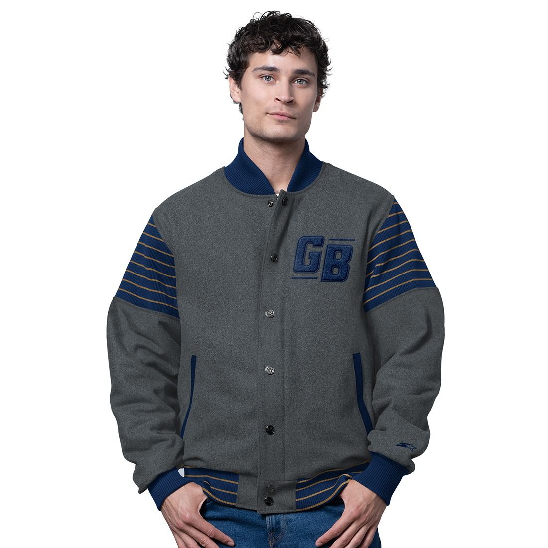 Packers 23 Classic Starter Inductee Varsity Jacket 4 Packers 23 Classic Starter Inductee Varsity Jacket