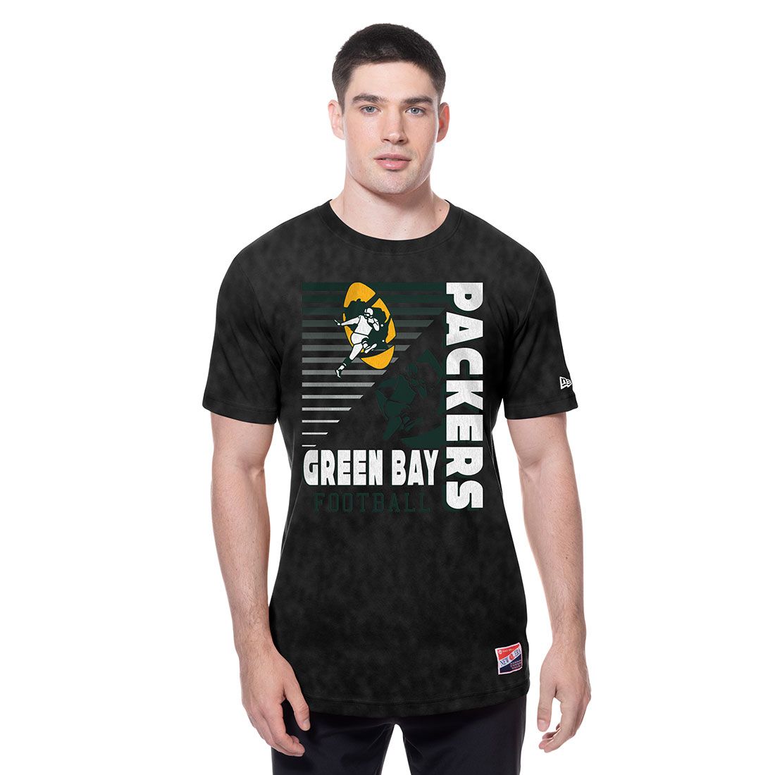 Packers New Era Throwback Mineral Wash T-Shirt