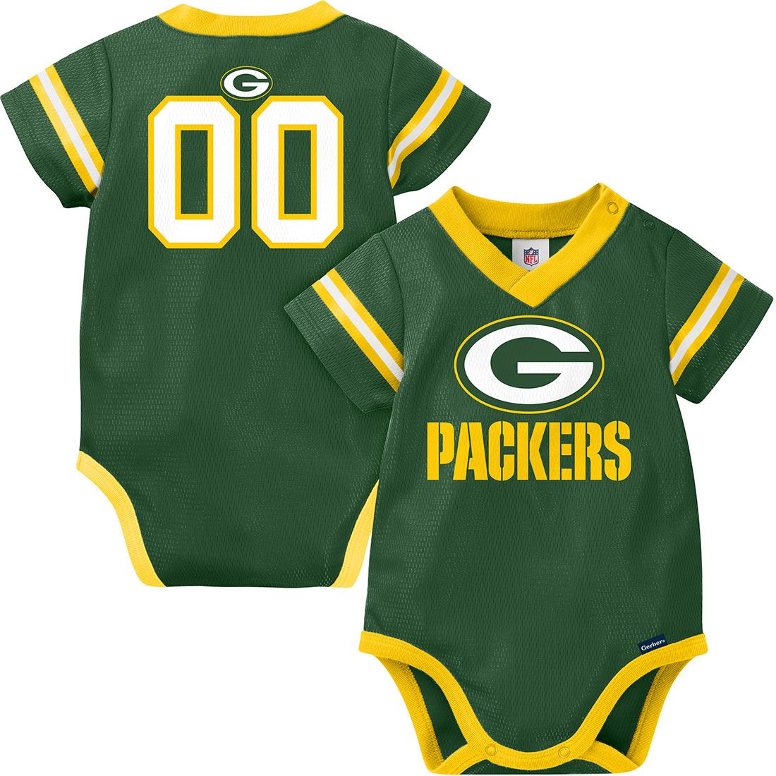 Packers Gerber Infant Dazzle Bodysuit