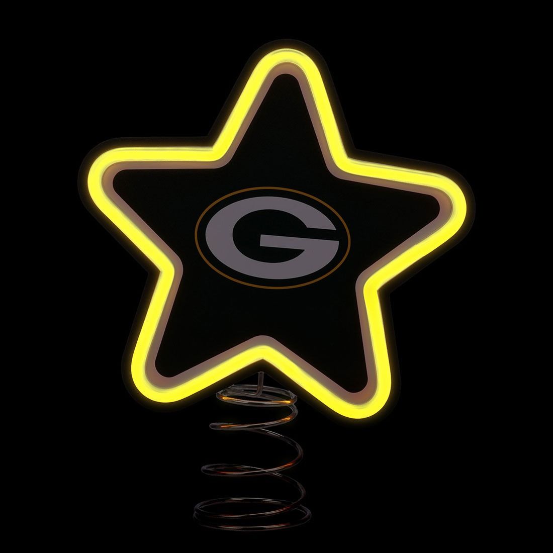 Packers FOCO Neon Tree Topper 4 Packers FOCO Neon Tree Topper