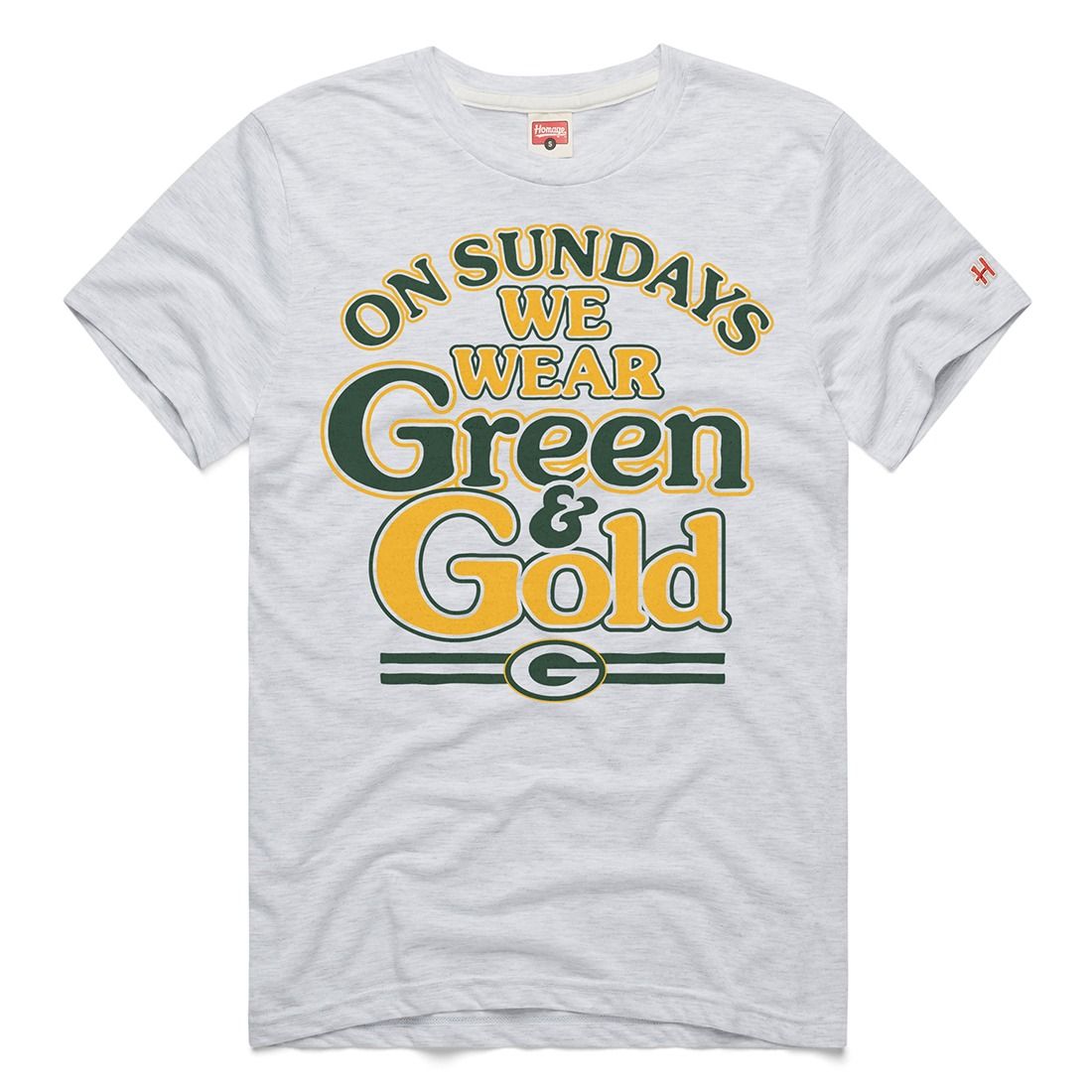 Packers Homage Green and Gold T-Shirt 2 Packers Homage Green and Gold T-Shirt