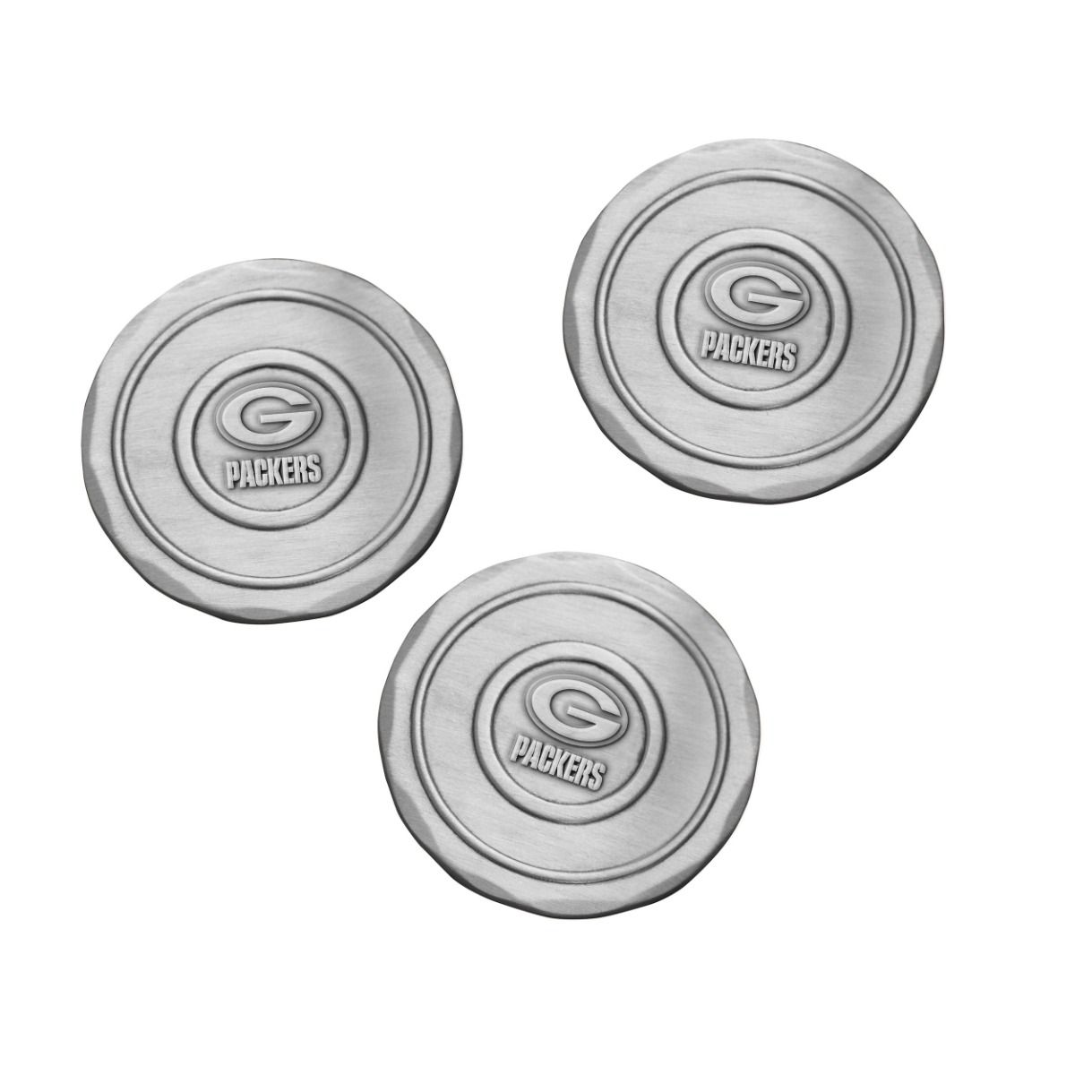 Packers Stainless Steel Golf Ball Marker