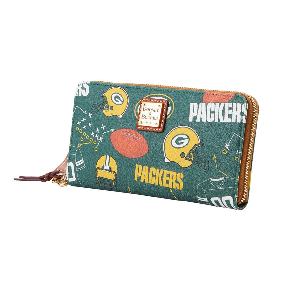 Packers Dooney & Bourke Gameday Large Wristlet