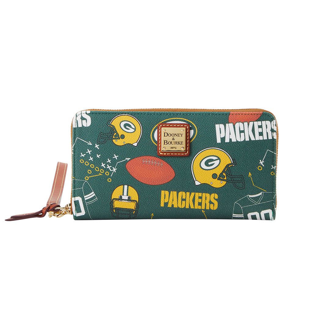 Packers Dooney & Bourke Gameday Large Wristlet