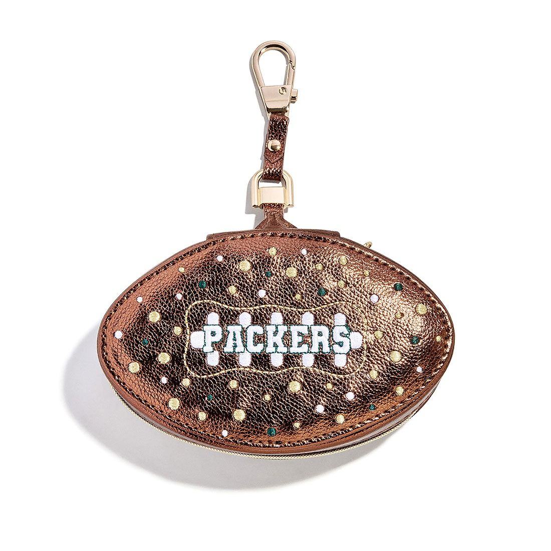 Packers BaubleBar x WEAR Soft Football Bag Charm