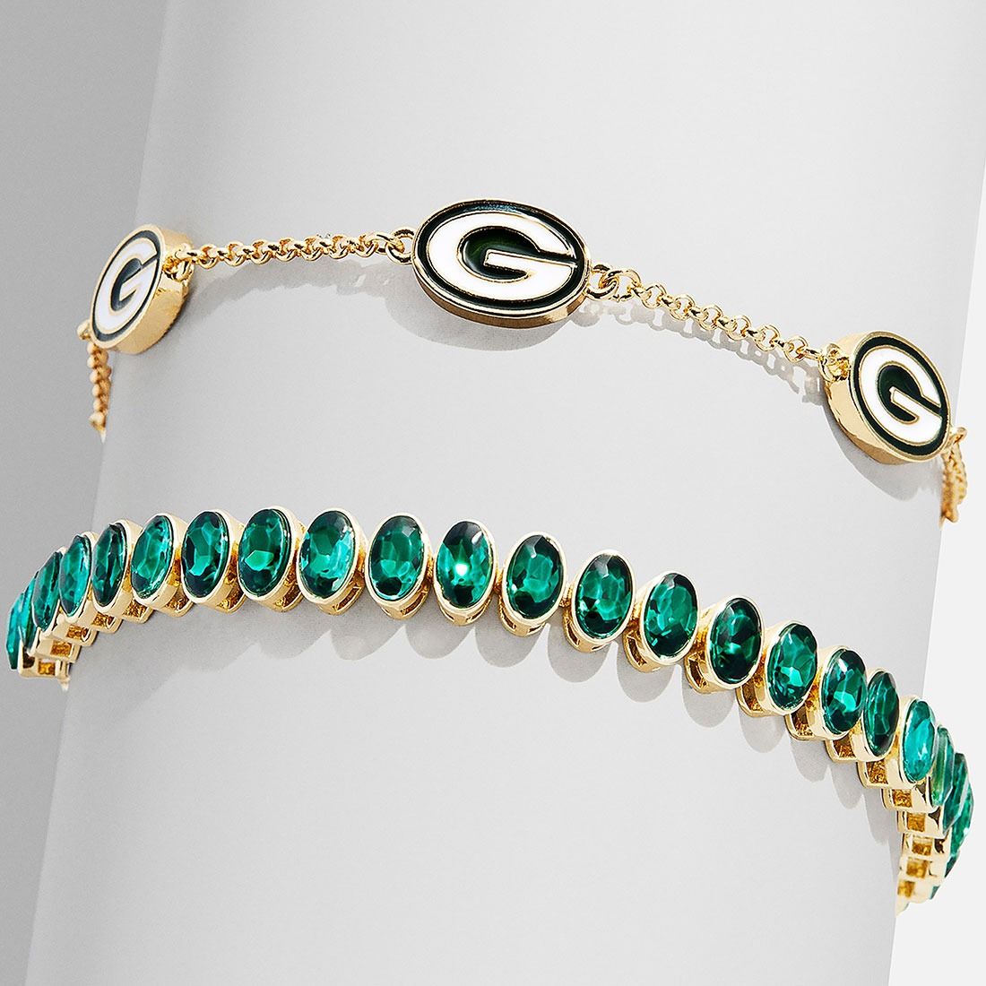 Packers BaubleBar Tennis Bracelet Set