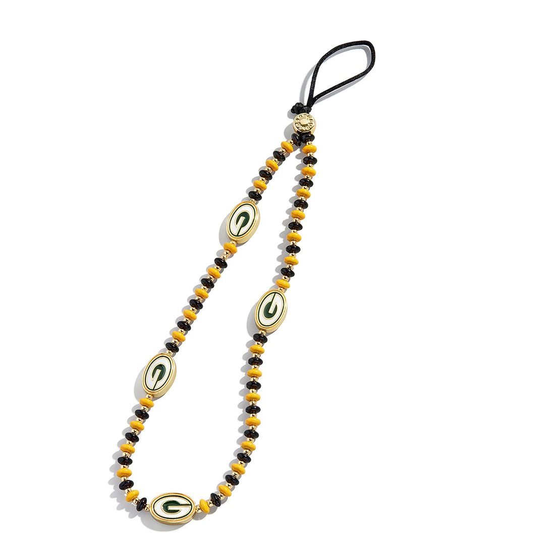 Packers BaubleBar Beaded Phone Strap