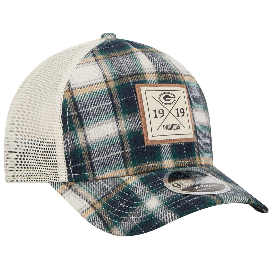 Packers New Era Plaid 9Forty Cap 4 Packers New Era Plaid 9Forty Cap