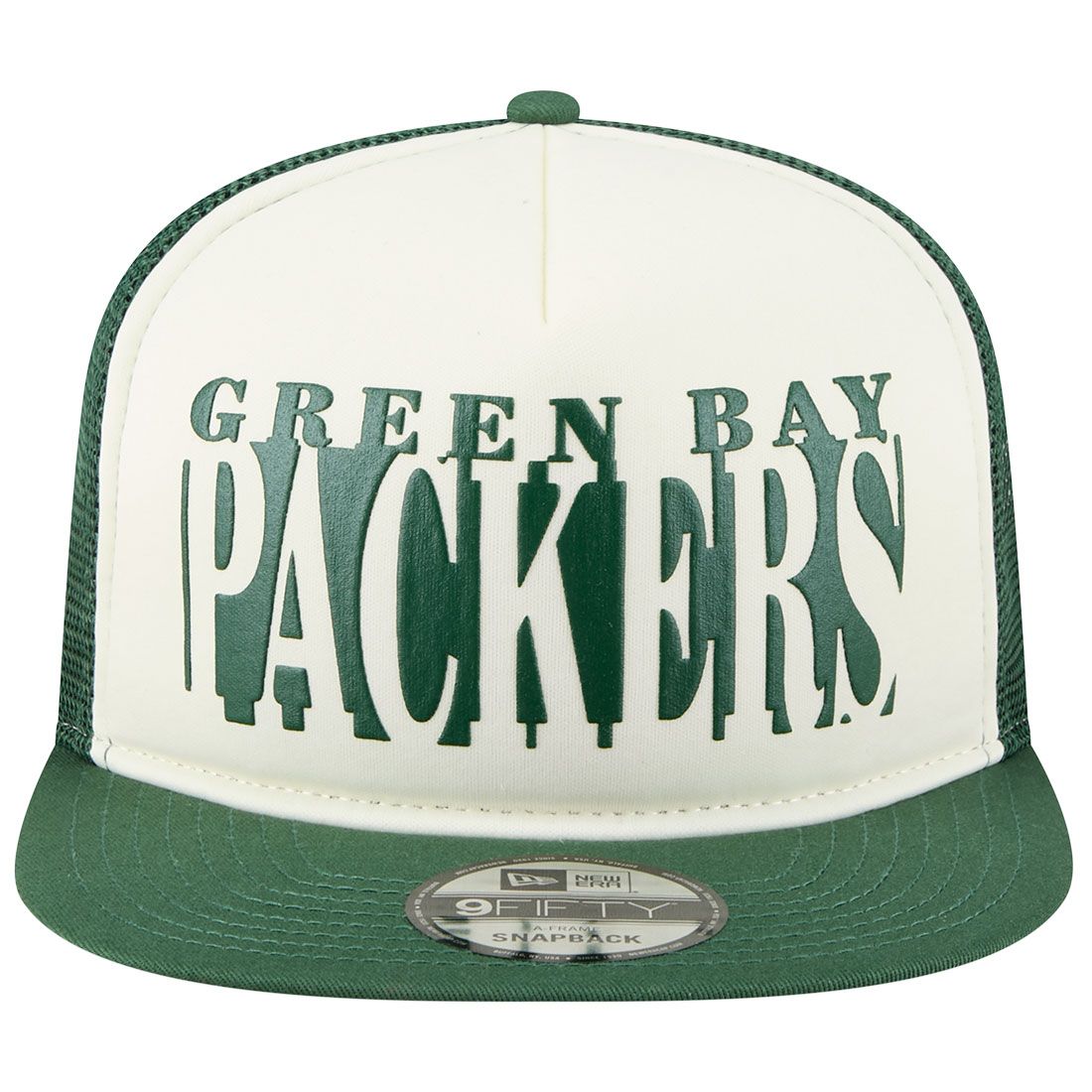 Packers New Era Team Cutout 9Fifty Cap