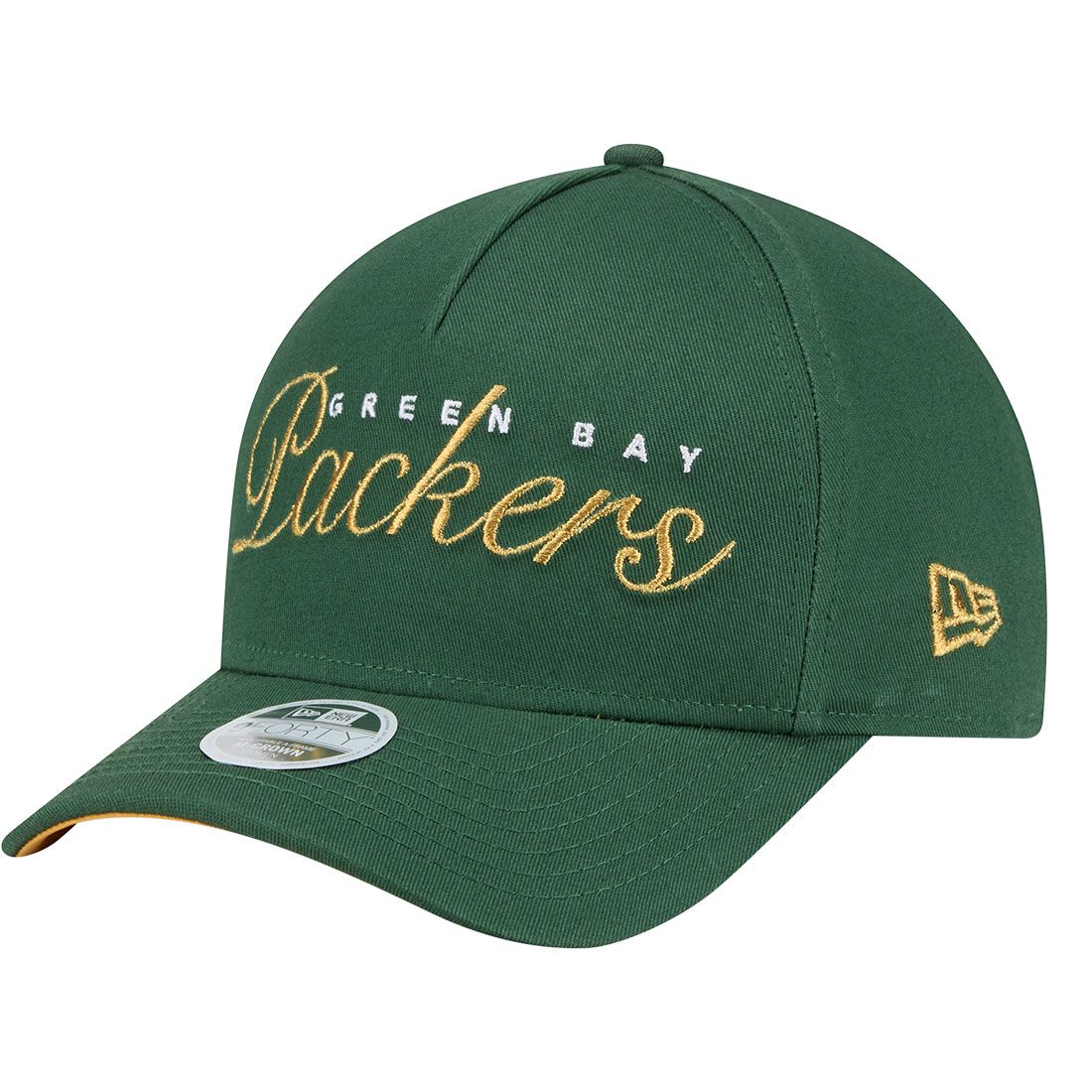Packers New Era Womens Metallic 9Forty Cap 9 Packers New Era Womens Metallic 9Forty Cap