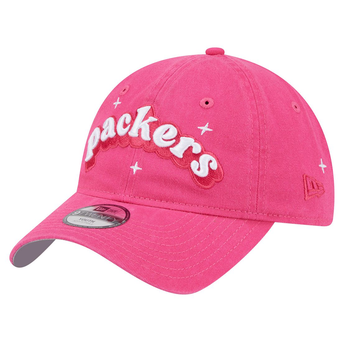 Packers New Era Toddler Girls Cheer 9Twenty Cap 1 Packers New Era Toddler Girls Cheer 9Twenty Cap
