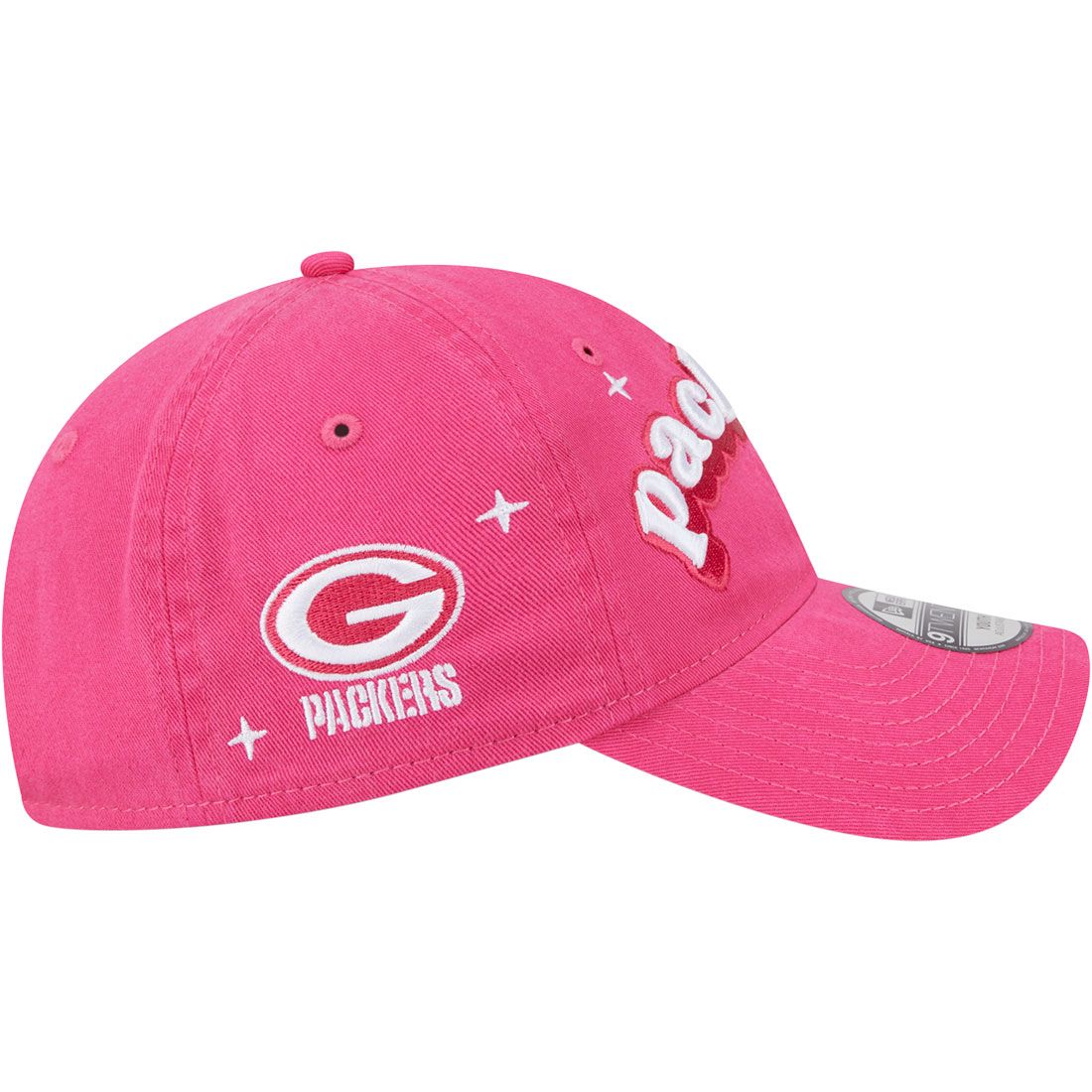 Packers New Era Toddler Girls Cheer 9Twenty Cap 4 Packers New Era Toddler Girls Cheer 9Twenty Cap