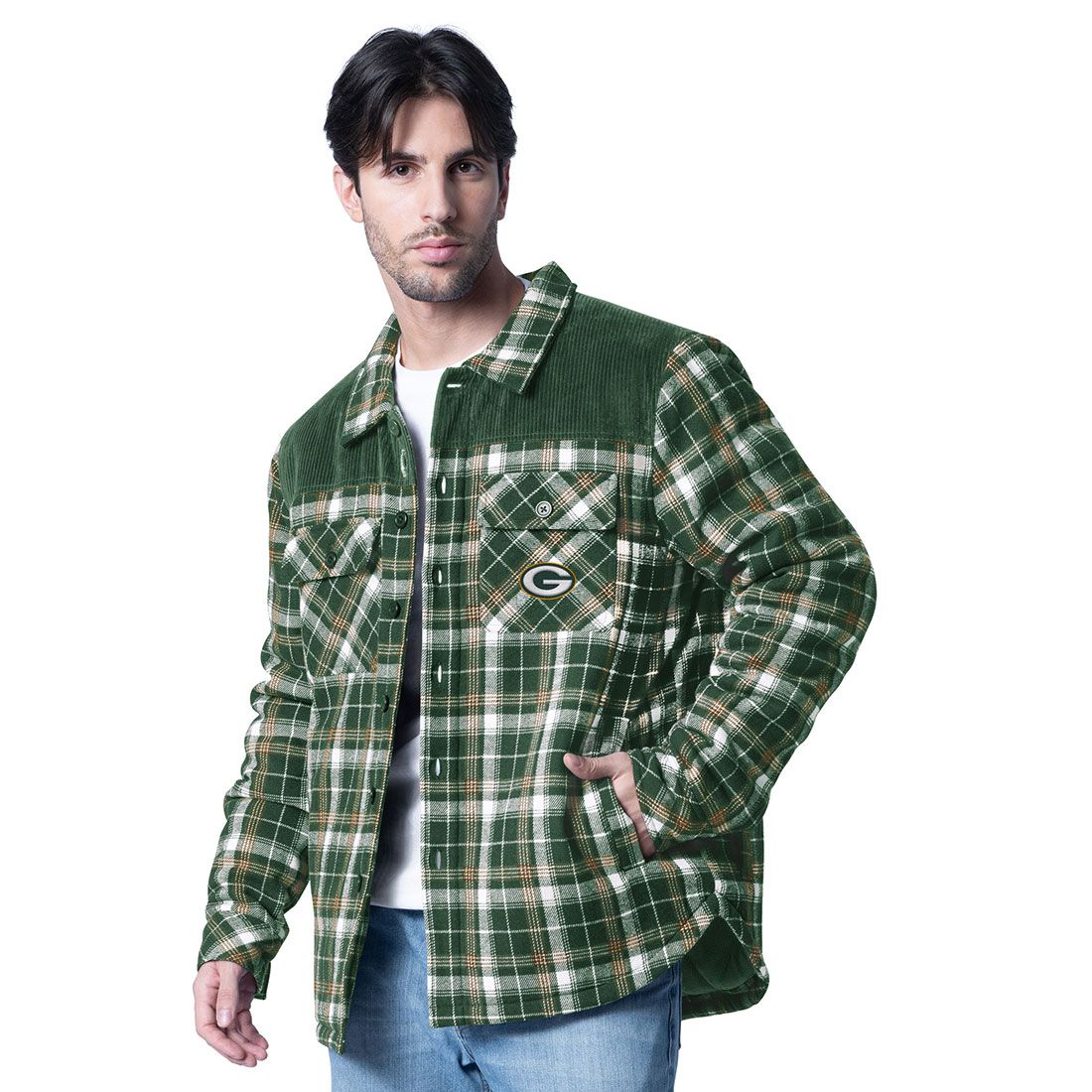 Packers Change-Up Plaid Shirt Jacket 5 Packers Change-Up Plaid Shirt Jacket