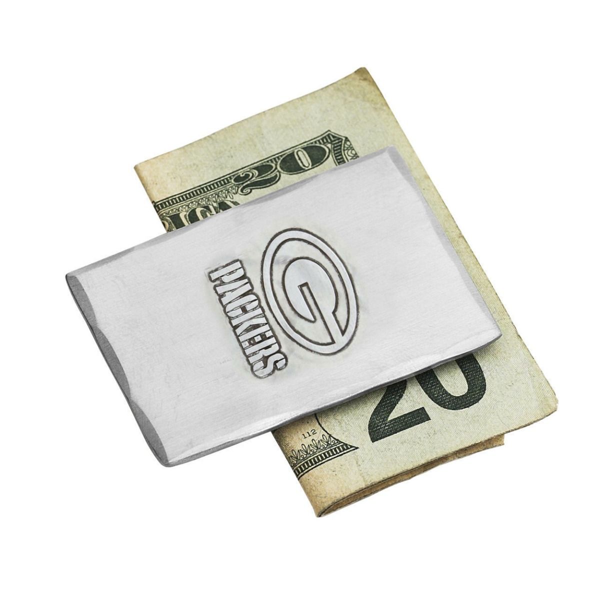 Packers Stainless Steel Money Clip
