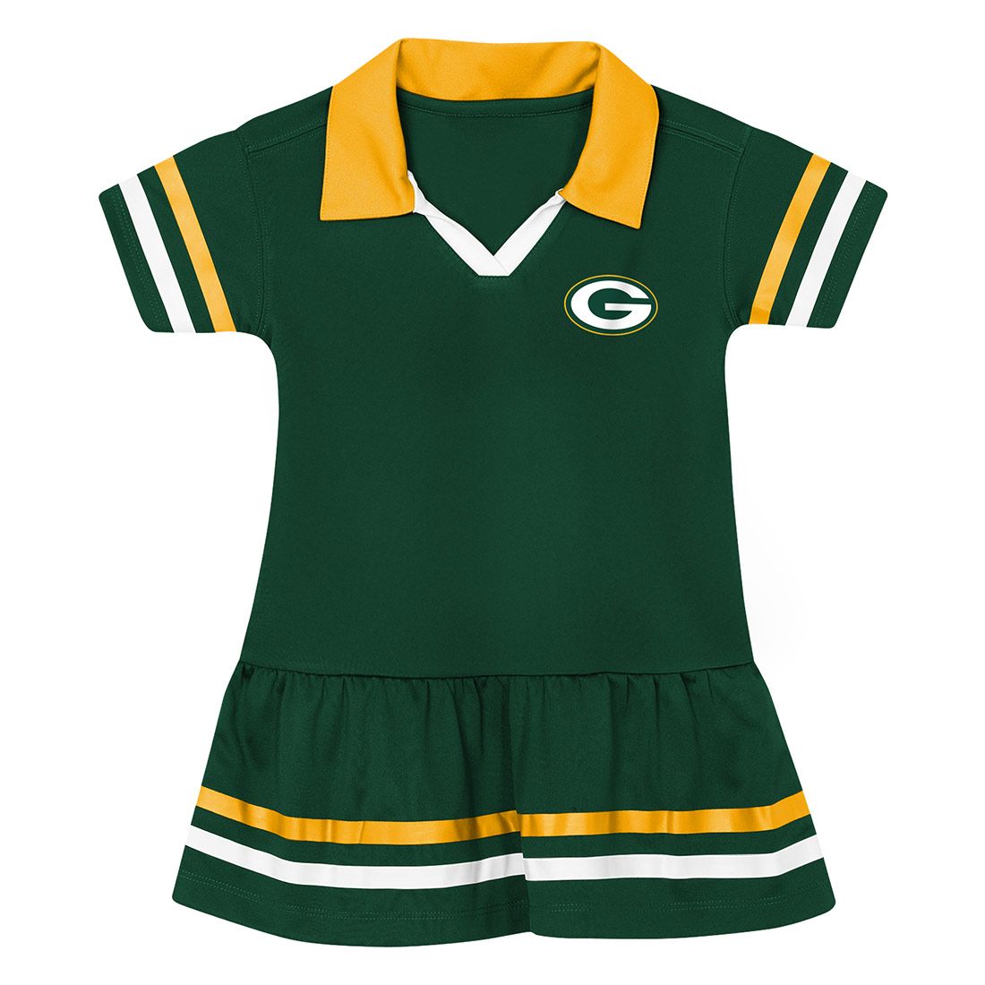 Packers Toddler Girls Star Player Dress