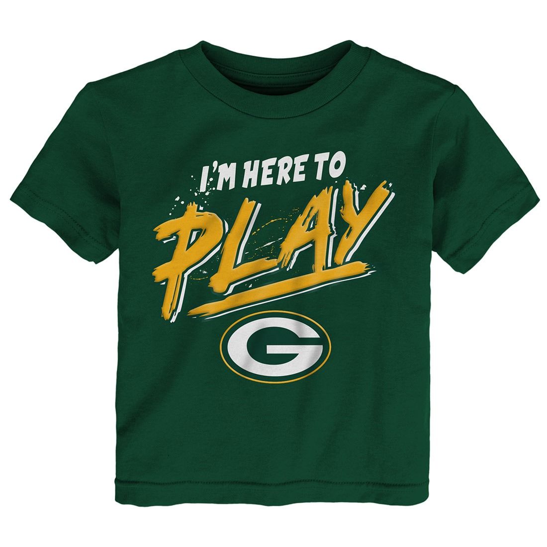Packers Toddler Here to Play T-Shirt