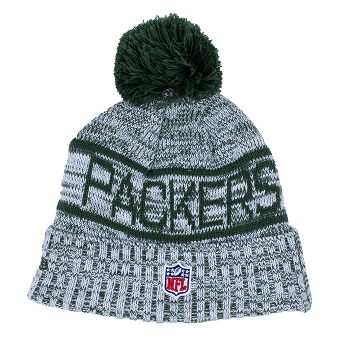 Packers New Era 2025 Winter Warning Sport Knit Hat