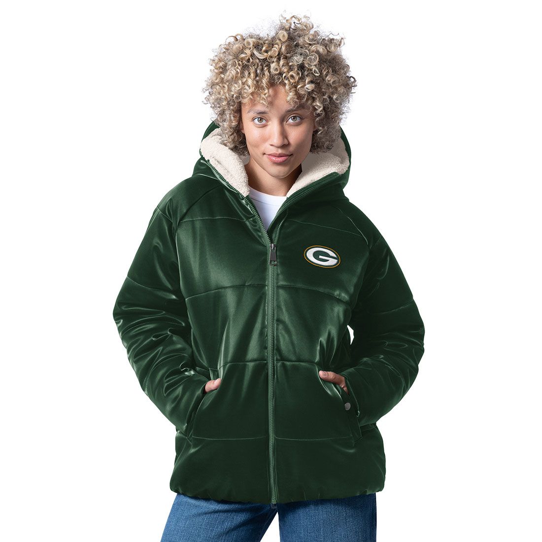Packers Womens Oddsmaker Puffer Jacket 1 Packers Womens Oddsmaker Puffer Jacket