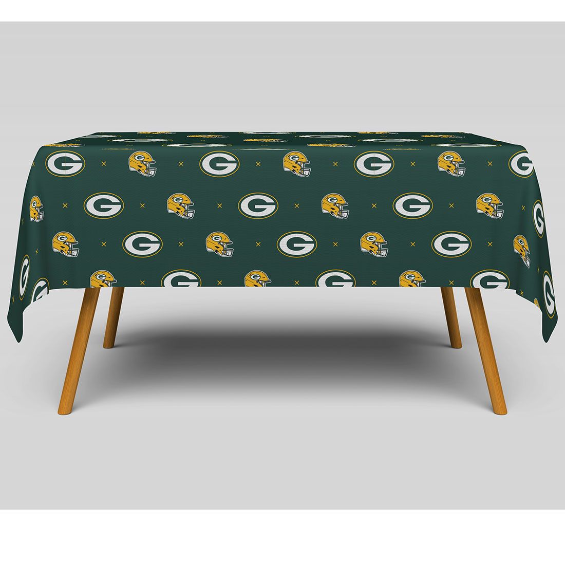 Packers Table Cover On A Roll