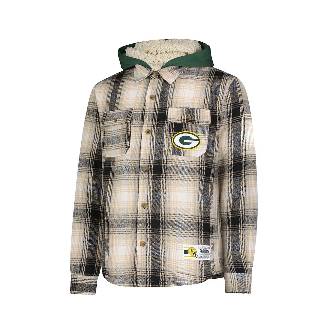 Packers Icer Pre-School General Flannel Hoodie 1 Packers Icer Pre-School General Flannel Hoodie
