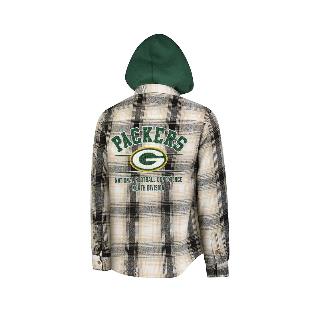 Packers Icer Pre-School General Flannel Hoodie 2 Packers Icer Pre-School General Flannel Hoodie