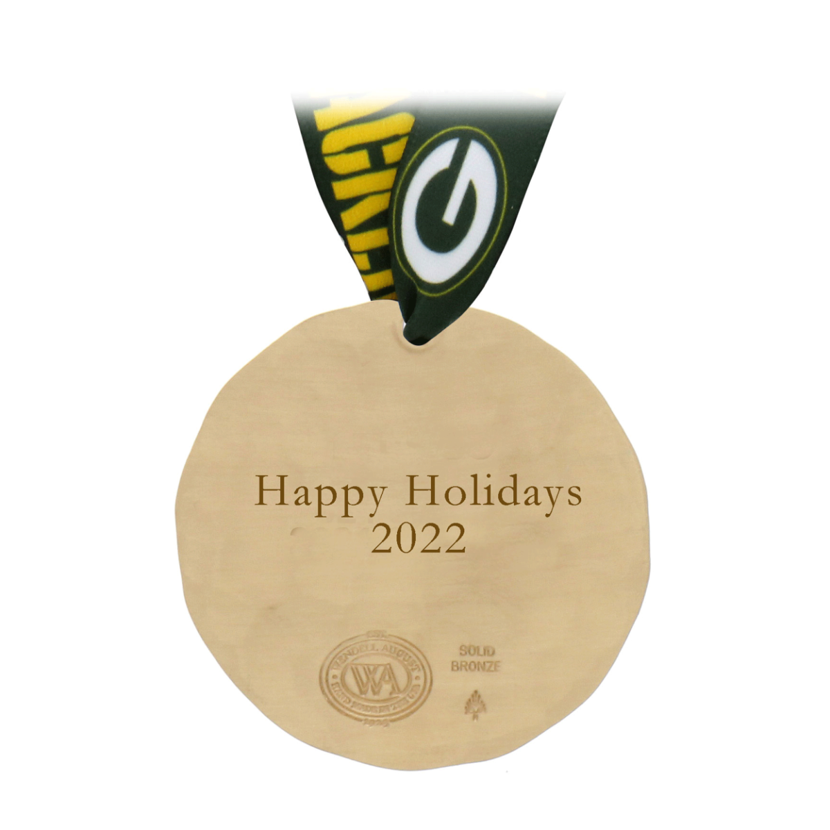 Packers Personalized Small Round Ornament