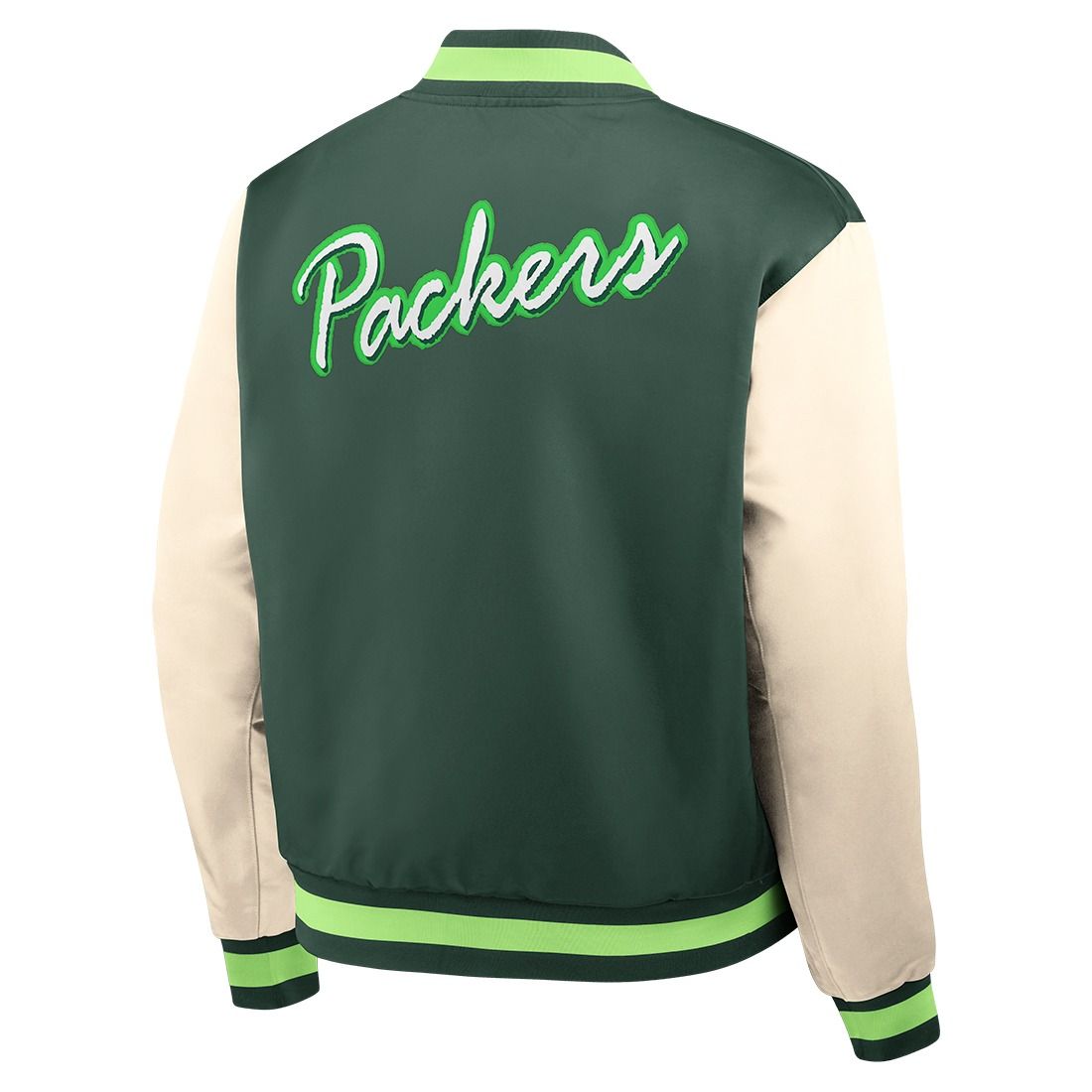 Packers Nike Throwback Rewind Legacy Bomber Jacket