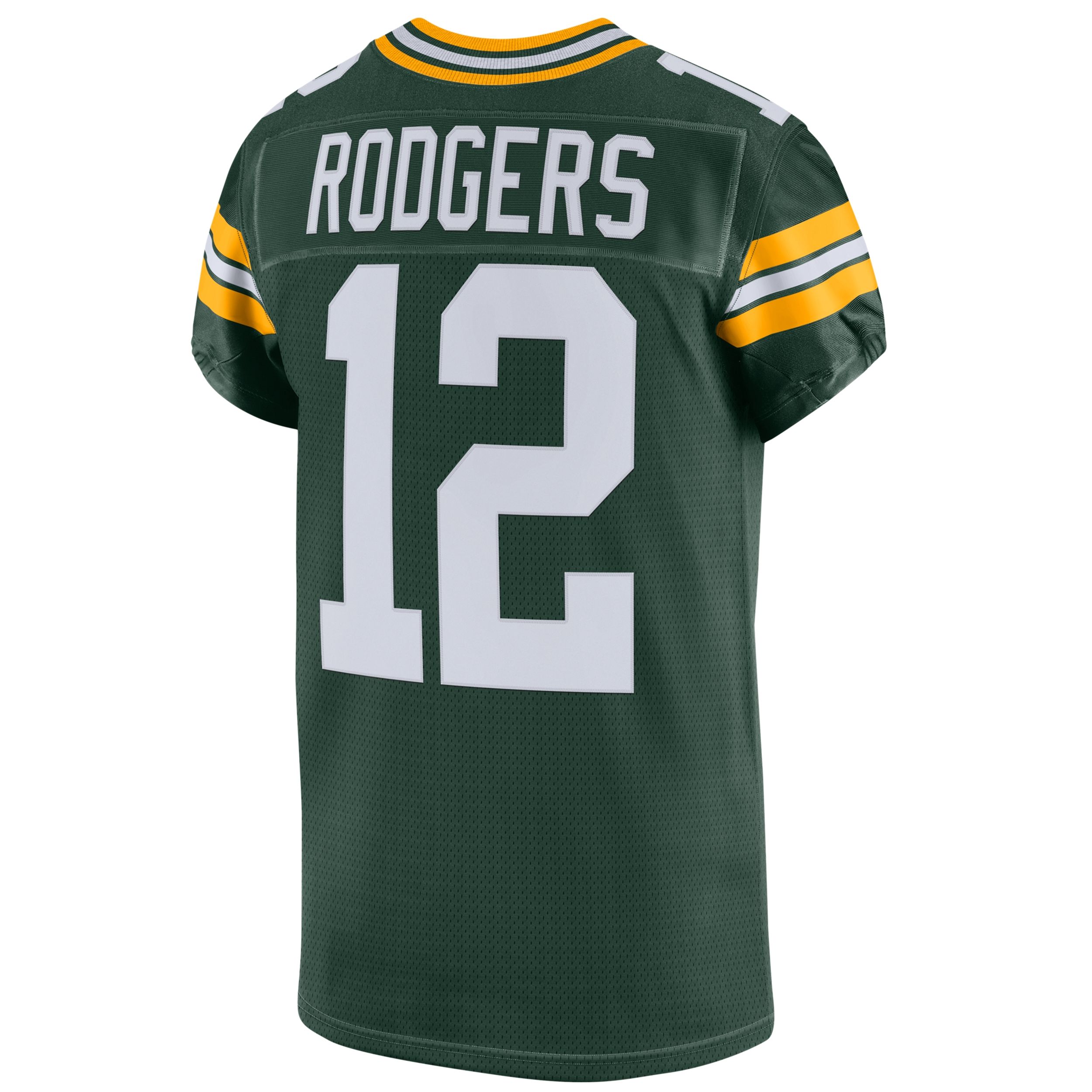 #12 Aaron Rodgers Nike Home Elite Player Jersey