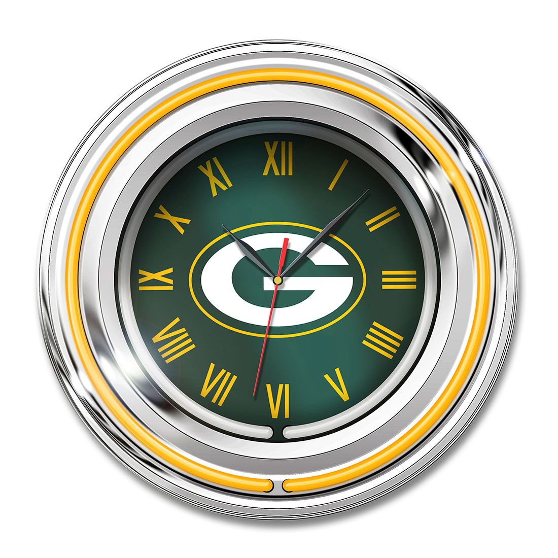 Packers 15" Neon Clock