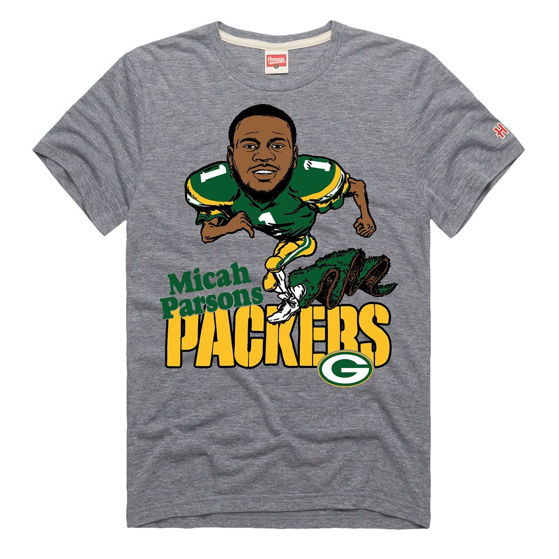 Packers Homage #1 Micah Parsons T-Shirt