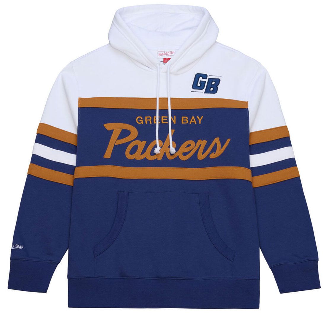 Packers Mitchell & Ness 23 Classic Coach Hoodie