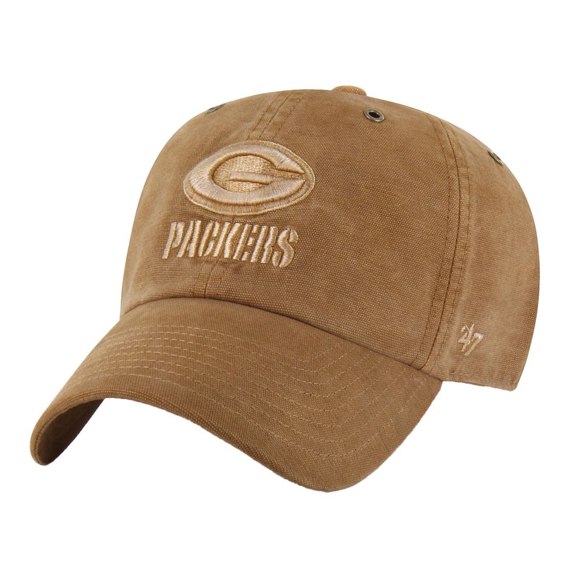 Packers Carhartt x '47 Brown Clean Up Cap