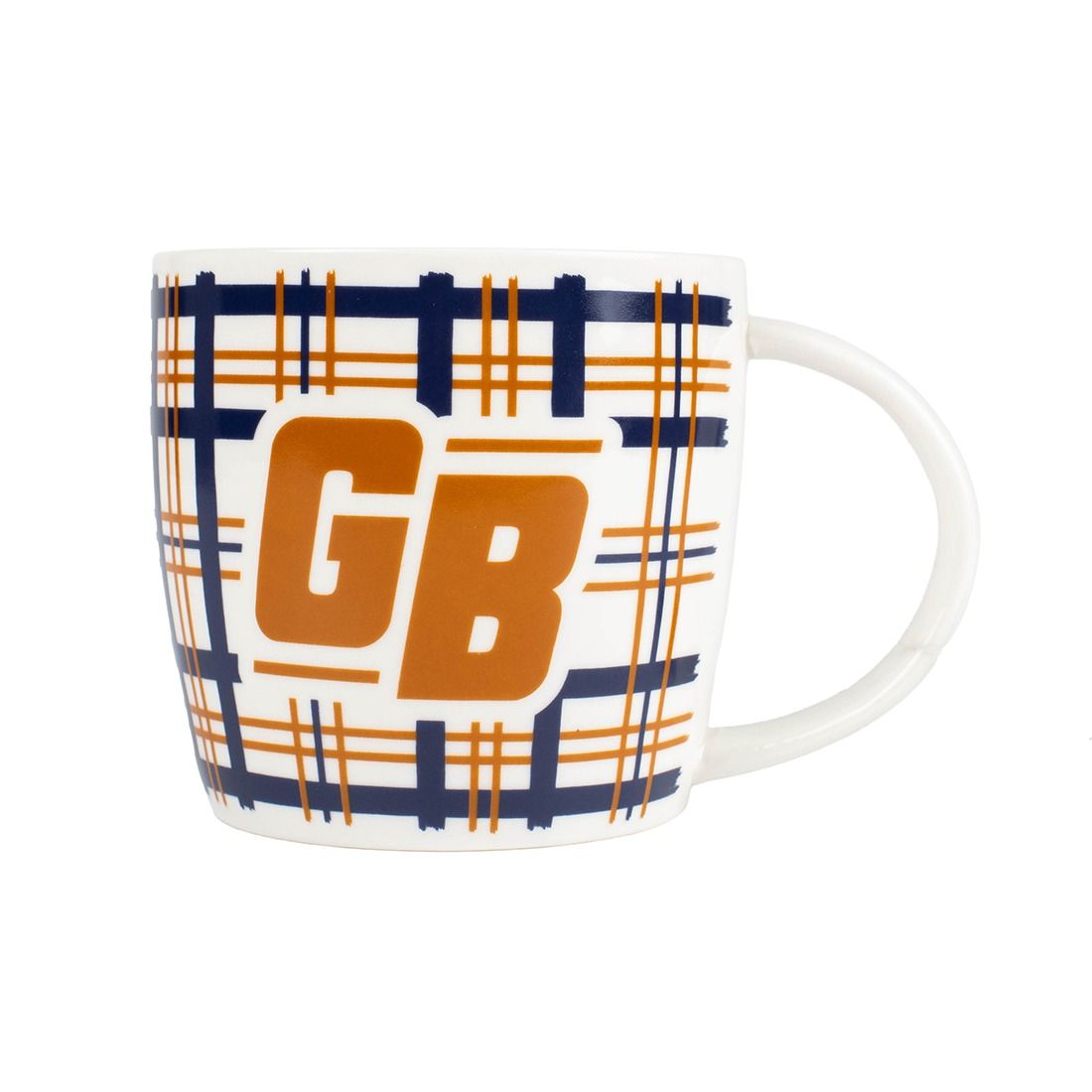 Packers Logo 23 Classic Plaid Playmaker Mug 1 Packers Logo 23 Classic Plaid Playmaker Mug