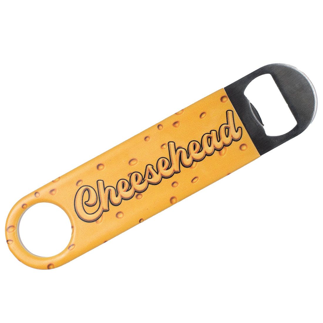 Cheesehead® Script Bottle Opener 1 Cheesehead® Script Bottle Opener