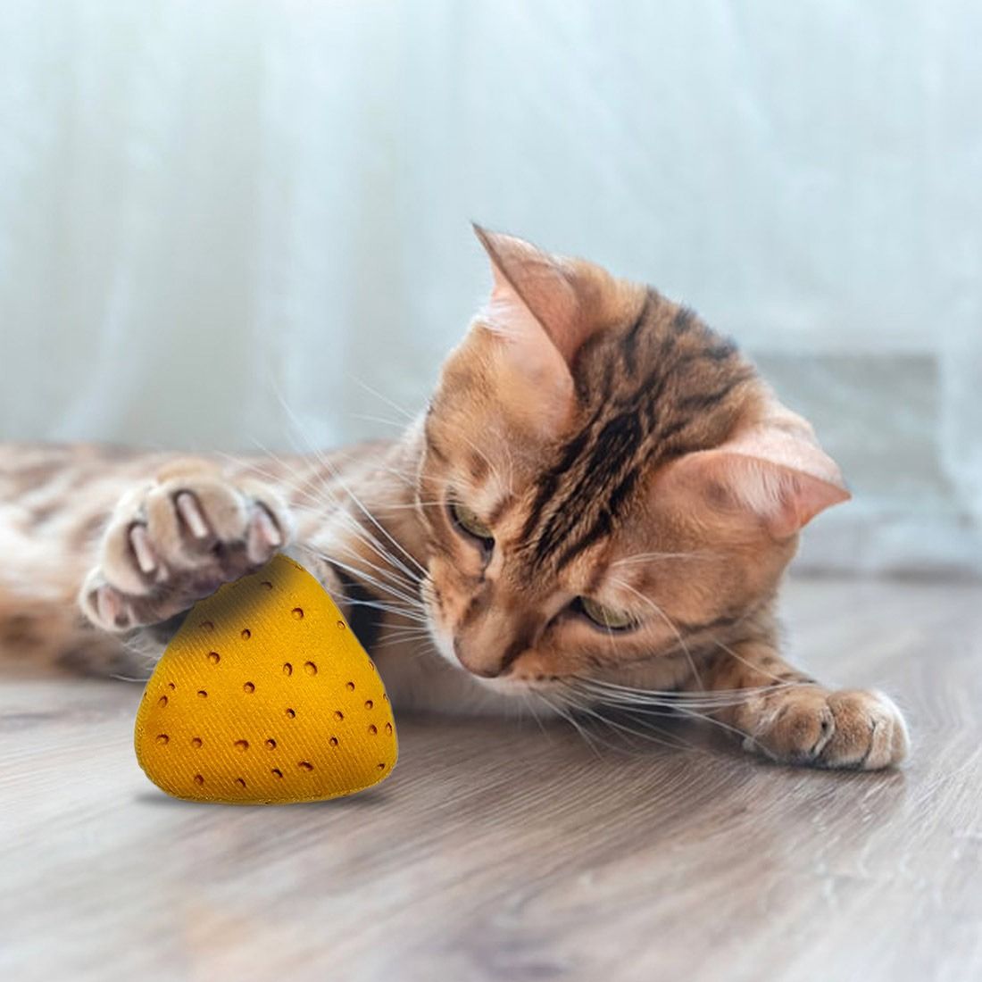 Cheesehead® 3-Piece Catnip Toy Set 2 Cheesehead® 3-Piece Catnip Toy Set