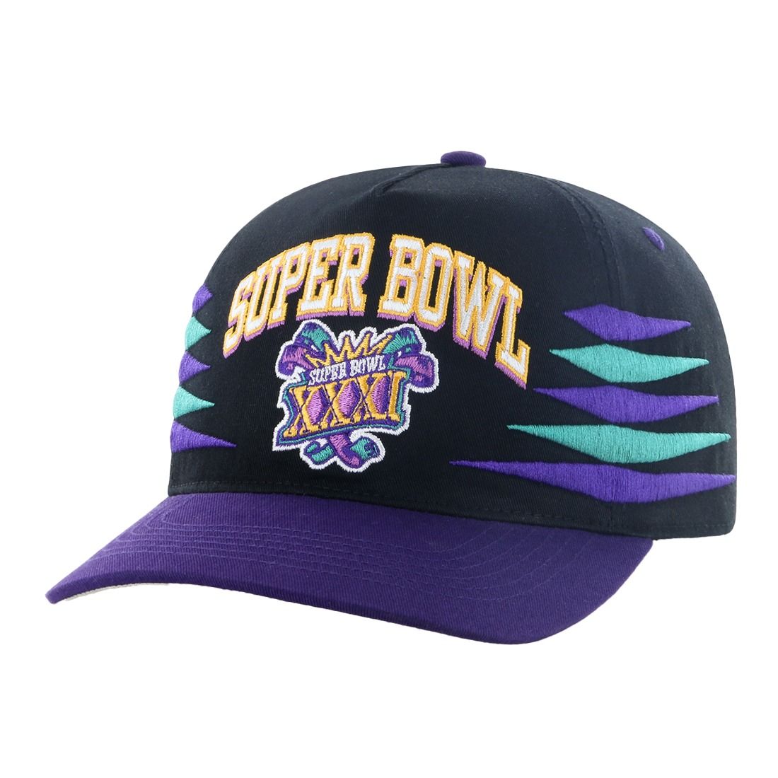 Packers '47 Super Bowl XXXI Diamond Cut Back Cap